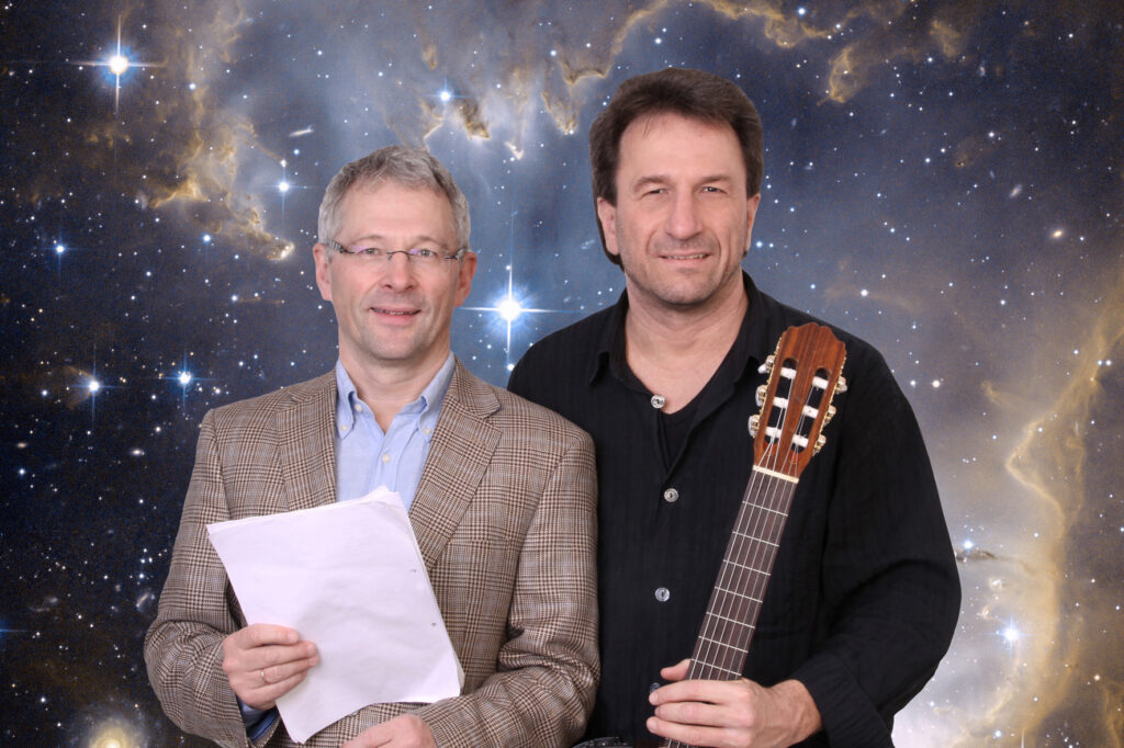 Clemens Bittlinger und Adreas Burkert. Foto: 